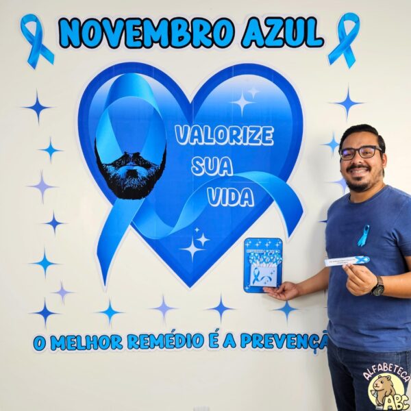 Painel - Novembro Azul Cuide-se