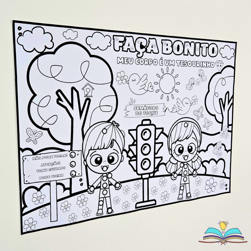 Painel – Faça Bonito - Alfabeteca ABC