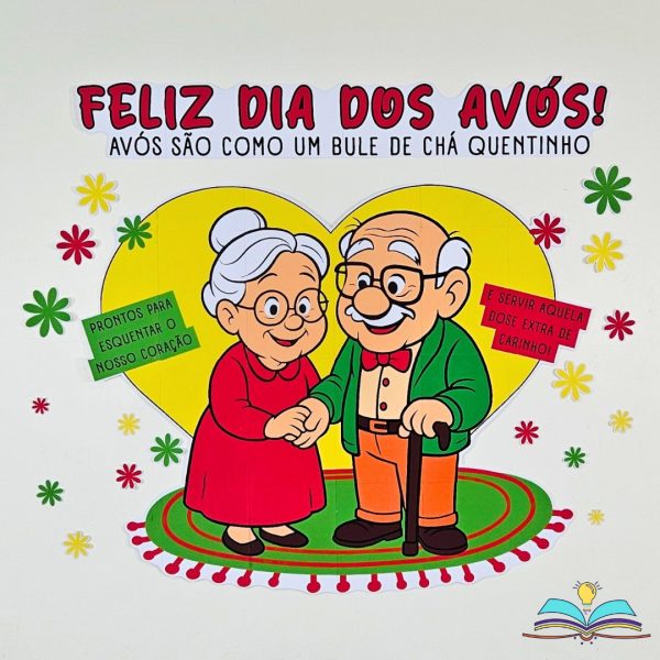 Painel - Dia dos Avós - Amor - Imagem 2