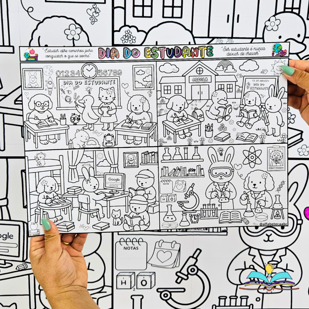 Painel - Bobbie Goods - Estudante - Alfabeteca ABC