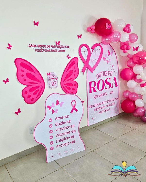 Painel - Outubro Rosa - Asas - Imagem 11