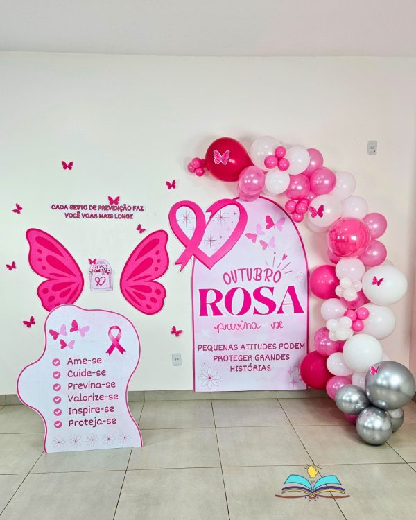 Painel - Outubro Rosa - Asas - Imagem 3