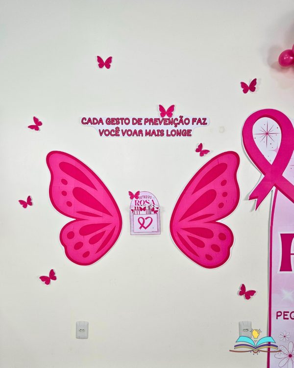 Painel - Outubro Rosa - Asas - Imagem 5
