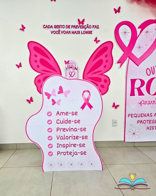 Painel - Outubro Rosa - Asas - Imagem 8