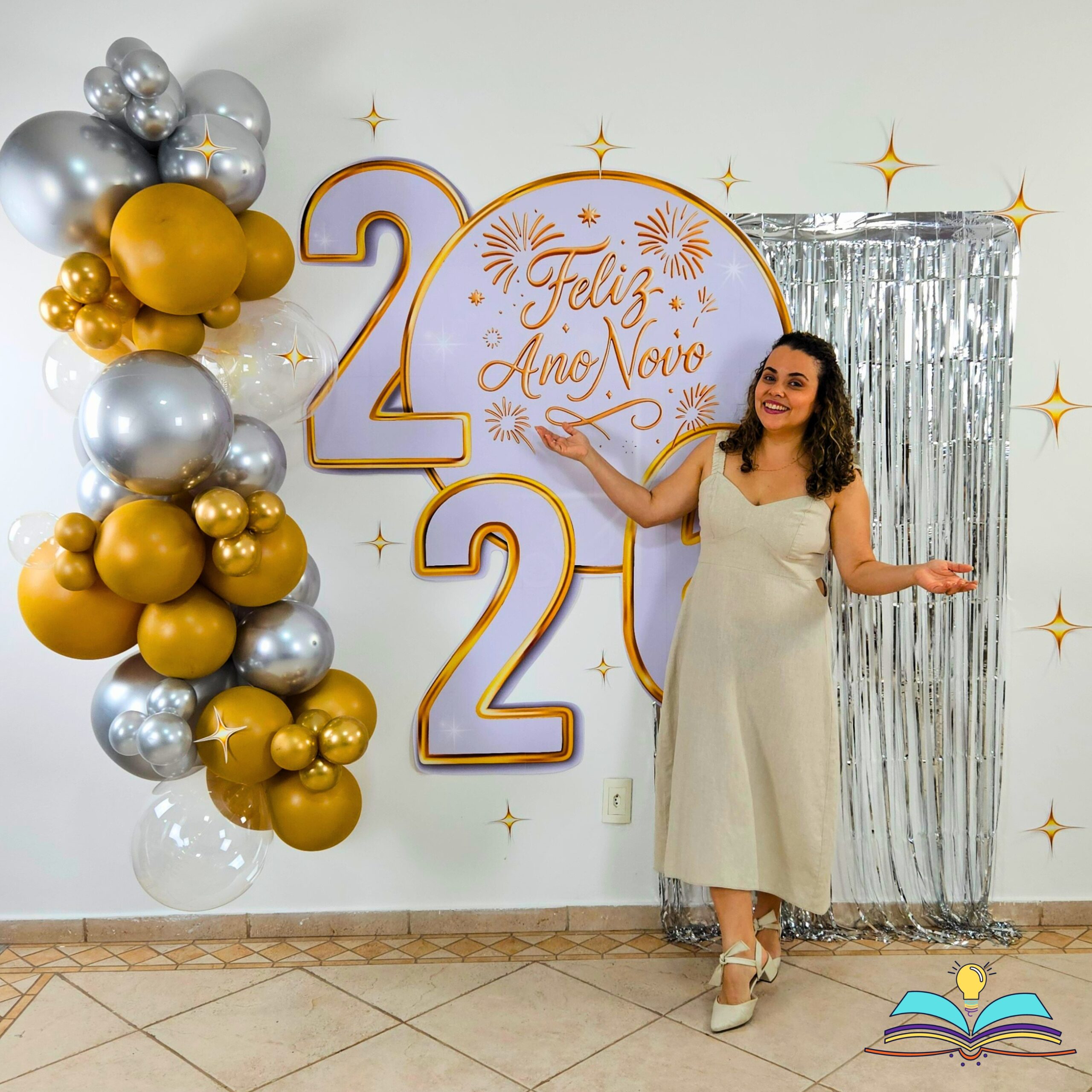 Painel - Ano Novo 2026 - Prata